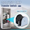 Fenglesha 0E6154 Transfer Switch Utility Upper Solenoid Coil Fit for