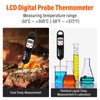 MEET MS-82A300-B150 2pcs Instant Read Digital Multifunction Thermometer for Cooking,