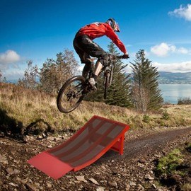 Heavy Duty Metal Bike Ramps, Rc Car Ramps for Jumping, Foldable & Portable, 300 Lbs Weight Capacity Right for Pros to Beginners, StaCycs, B MX, MTBS, RC and More, Launch Ramp, Made to Last
