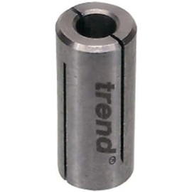 Trend Collet Sleeve, 9.5mm to 12.7mm Reduction Sleeve for Smaller Shank Cutters, CLT/SLV/95127