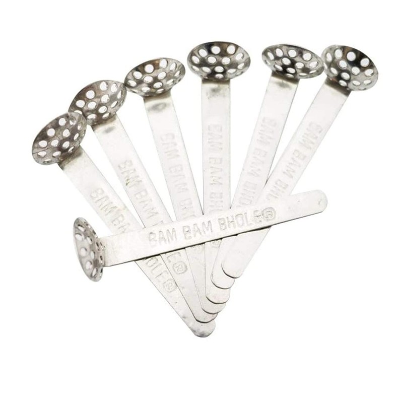 10mm Spoon Pipe Screens Gauze Conical Steel Pipe Bowl Metal