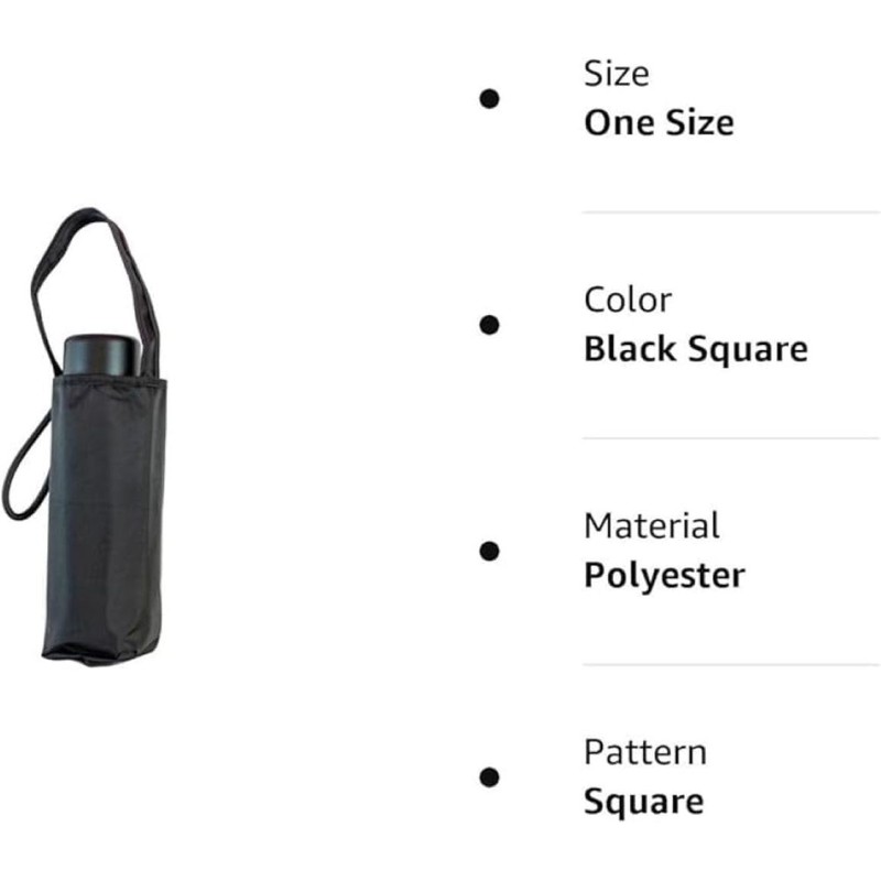 totes Auto Open Close Compact Umbrella with NeverWet and Sunguard,