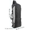 Yoga Bag Dark and Grey Multi‑Function Oversized Yoga Mat Backpack