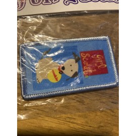 Cub Boy Girl Scout fun patch badge Dog Cookie