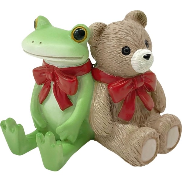 Daikai Copeau 74007 Bear and Matching Ribbon, 1.7 x 1.0