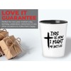 Christian Shot Glass 1.5 Oz - How I Fight My