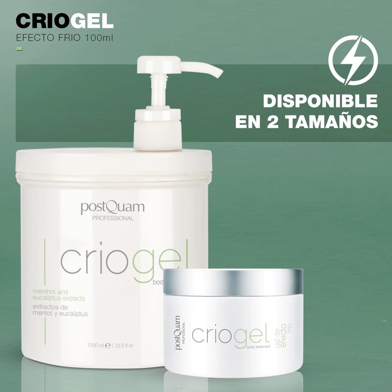PostQuam - Criogel Anti Cellulite Gel with Cooling Effect for