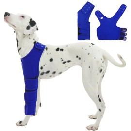 Hjyokuso Dog Recovery Suit XXXL, Dog Surgery Recovery Suit Long Sleeve, Dog Surgical Recovery Suit Female Male, Dog Recovery Sleeve Front Leg, Dog Leg Support, Dog Leg Brace, Dog Leg Cover