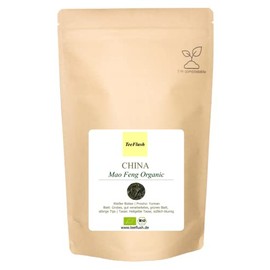 Mao Feng China Organic White Tea 100g Loose Leaf Province Yunnan Cup Light Yellow Cup Sweet Floral