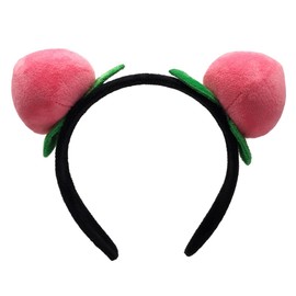 Cute Peach Hairband Honey Peach Headband Makeup Wash Face Fruit Adult Women Girl Headwear