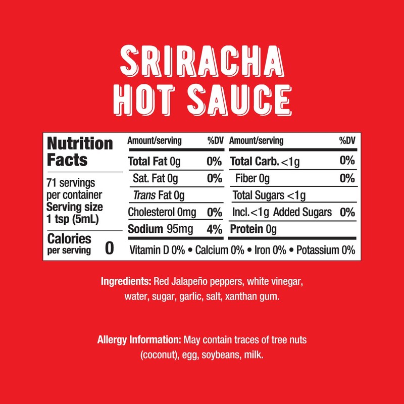 Melinda’s Sriracha Hot Sauce - Classic, Gourmet Sriracha Sauce Made