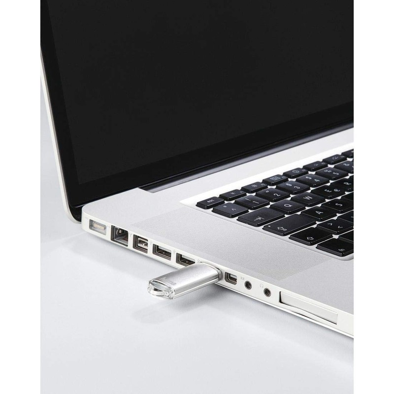 Hama Laeta FlashPen USB 2.0 Memory Stick 128GB Silver