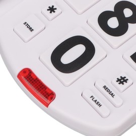Large Button Phone for Seniors, Corded Landline Telephone, Speed Dial, Large Buttons, High Volume for Hearing and Visually Impaired Phones