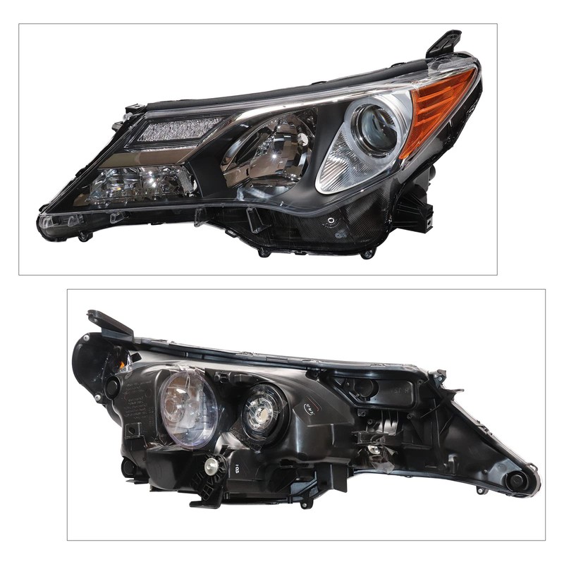 Fits For 2013 2014 2015 Toyota RAV4 Headlights Replacement RAV-4