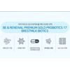 50 billion live lactic acid bacteria B&Renewal Premium Gold Probiotics