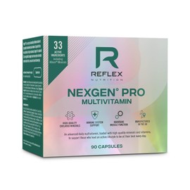 Reflex Nutrition Nexgen Pro Daily Vitamins Contains 33 Active Ingredients Inc Green Tea Extract (90 Caps)
