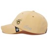 Goorin Bros. Women's Adjustable Track Caps with Embroidery, Yellow (Honey