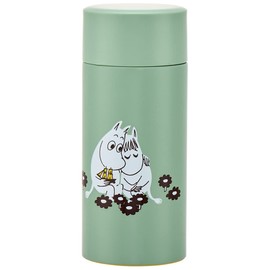 Skater SMBC2B-A Compact Stainless Steel Water Bottle, 6.8 fl oz (200 ml), Moomin, Dull Color