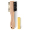 YEHFHSU 2-Piece Suede Brush and Suede Eraser, Suede Cleaner Kit,
