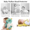 Baby Walker Head Protector, Adjustable Safety Pad Backpack Baby Knee