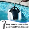 Haken für Poolroboter,Poolhaken für Stangen,Pool Haken für Pool Saugroboter,Zubehörhaken für