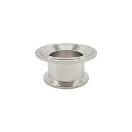 2" Tri Clamp to 1.5" Tri Clamp Concentric Reducer Adapter 2"x1.5" Tri Clover Compatible End Cap Reducing Tube Fitting