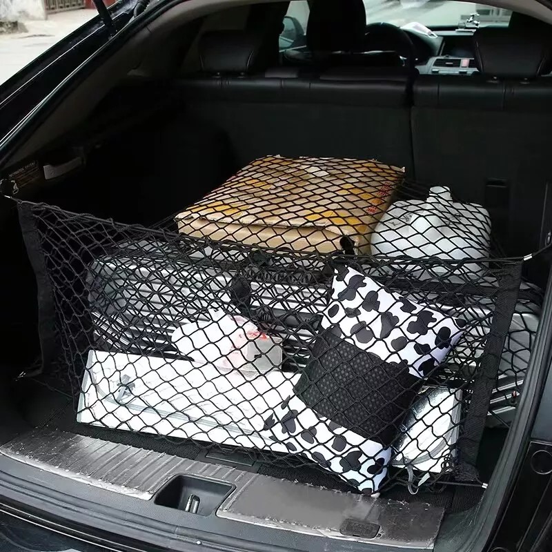 QUAYUB Rear Trunk Envelope Style Organizer Cargo Net for HYUNDAI