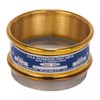 Gilson Performer V3CF #50 Brass/Stainless Steel Sieve, 50, 3" Diameter,