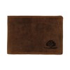 Greenburry ModaStore Vintage 1660-25 Leather Mini Wallet Antique Brown, brown,