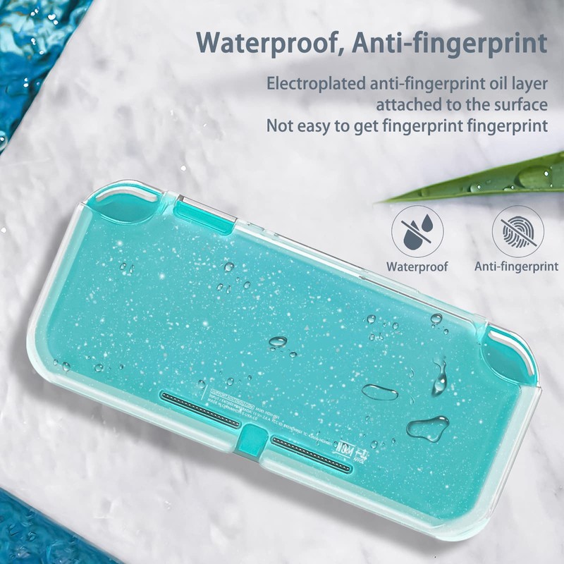 DLseego Protective Case Compatible with Switch Lite 2019, Clear Grip