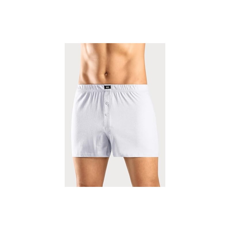 H.I.S Men’s Wide Boxer Shorts Classic Cut 5 Pack -