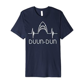 Shark Heartbeat DUN: Funny Shark T-Shirt for Shark Lovers