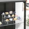 3 Tier Acrylic Display Risers, Large Perfume Organizer Stand, Clear