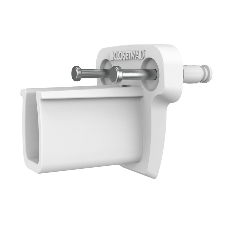 ClosetMaid 21941 Pre-Loaded 2.75-Inch Low-Profile Wall Brackets with Anchors for