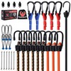 ARMORLOGISTICS Bungee Cords with Hooks, Bungee Cords Heavy Duty Outdoor