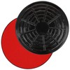 com-four® 4x coasters with felt, felt glides for vases, flower