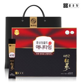 Chong Kun Dang Immunity Boosting 6-Year-Old Red Ginseng Extract Stick Anytime Gold 1 Set + Paper Shopping