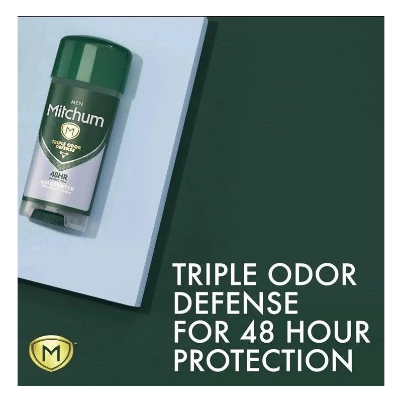 Mitchum Twin Pack Mitchum Men Antiperspirant Gel Deodorant Triple Odor