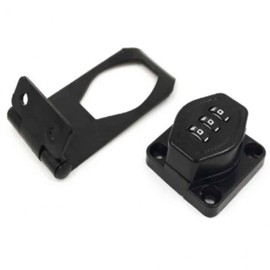 Smart Locker Lock: Electronic Cabinet Keyless Digital Door Lock Drawer Lock - Black