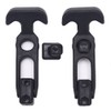 COOLOGIN Rubber Flexible T-Handle Hasp Draw Latch for Tool Box,