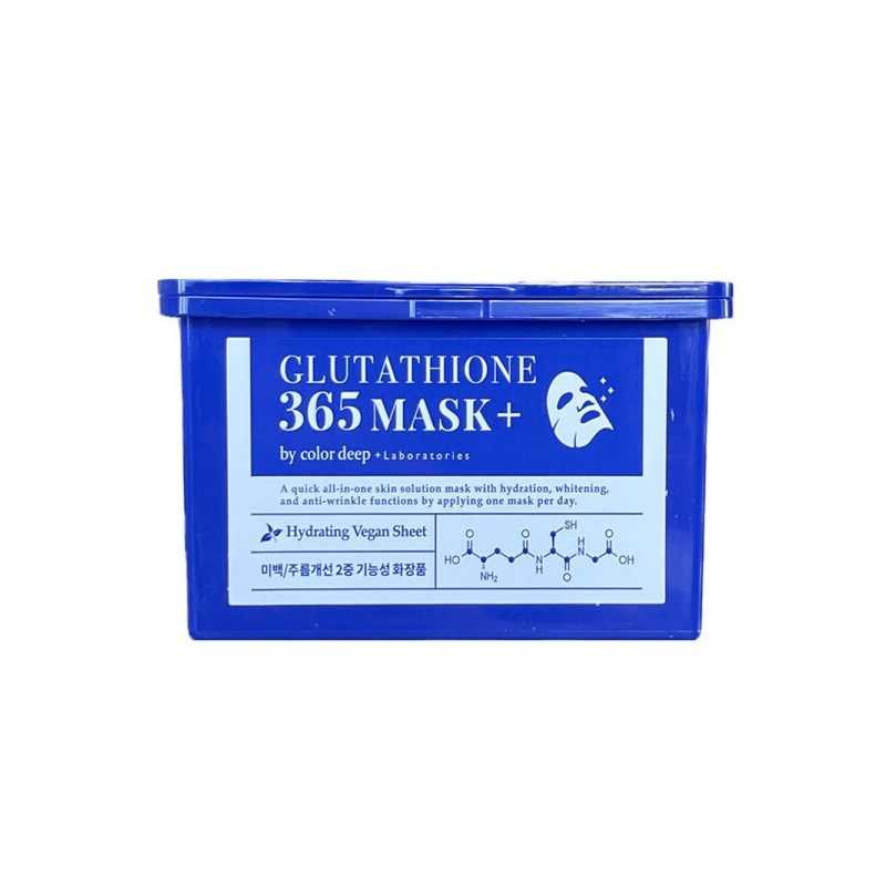 Color Deep Glutathione 365 Mask 30 Sheets / Circle /