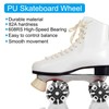 PATIKIL Roller Skate Wheels Set,8 Pack 58mm 82A Light Up
