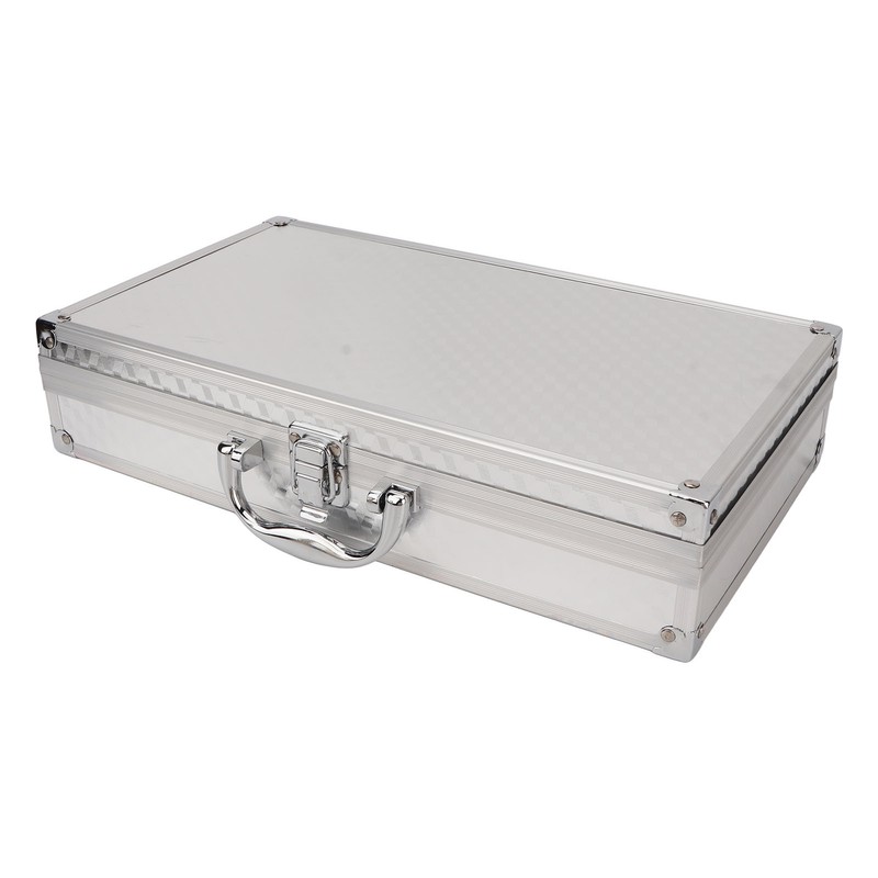 Multifunction Storage Box Large Capacity Buckle Closure Aluminum Tools Organize