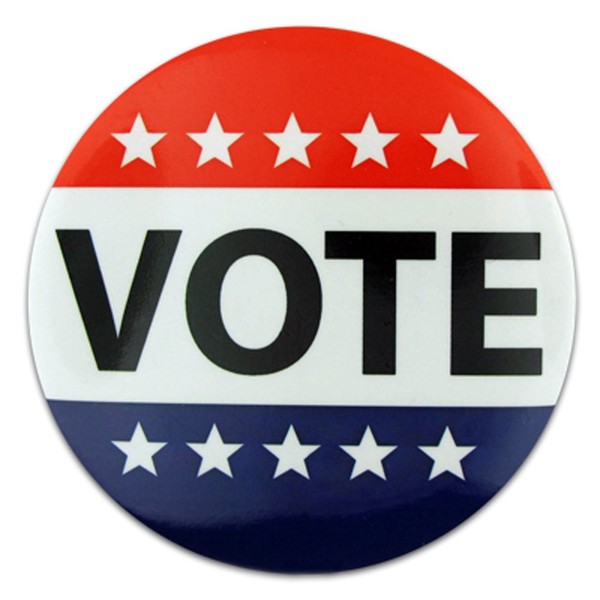 PinMart's Patriotic Election VOTE Button