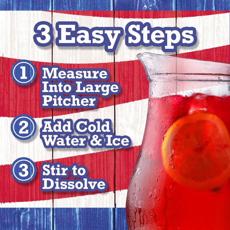 Country Time Cherry Lemonade Powdered Drink Mix, 1 Canister, for