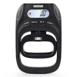 Hand Dynamometer Grip Strength Trainer - 397 Lbs / 180 Kgs Electronic Hand Grip Strength Tester Grip Strengthener Hand Exerciser Meter Digital Hand Grip Training Gauge for Sport Home School Use