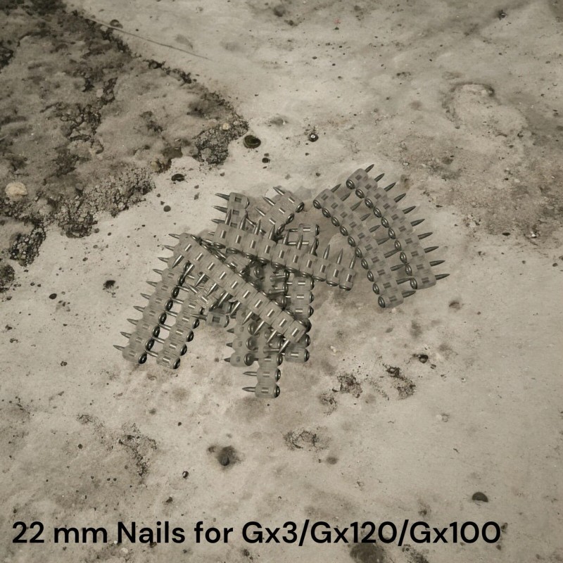 For Hilti Gx3/Gx120/Gx100 7/8’’ Concrete Nails for Hilti Gx3/Gx3/Gx100 (22mm)