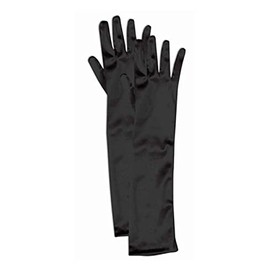 Rubies Satin Opera Costume Accessory Gloves for Kids, Girl's One Size