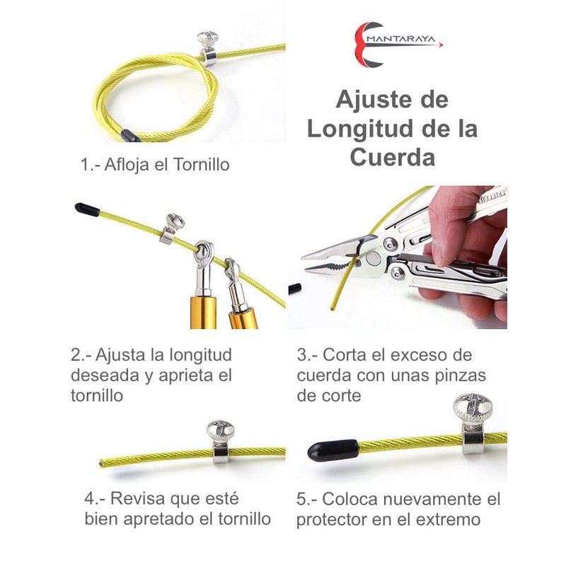 Adjustable Aluminium Handles Speed Jump Rope (Rosa)