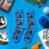 sockfun Novelty Cat Socks Crazy Silly Fun Socks for Men